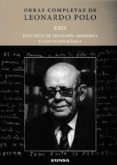 estudios de filosofía moderna y contemporánea-leonardo polo-9788431330699 estudios de filosofía moderna y contemporánea-leonardo polo-9788431330699