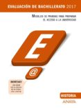 historia. evaluacion de bachilerato 2017-9788469834299 historia. evaluacion de bachilerato 2017-9788469834299