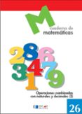 cuaderno de matematicas, n. 26-9788489655799 cuaderno de matematicas, n. 26-9788489655799