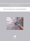 psicología del pensamiento-jose moya santoyo-9788490770399 psicología del pensamiento-jose moya santoyo-9788490770399