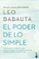el poder de lo simple-leo babauta-9788408158769 el poder de lo simple leo babauta 9788408158769