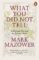 what you did not tell (ebook)-mark mazower-9780241321379 what you did not tell (ebook) mark mazower 9780241321379