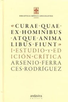 Descargar libro electrónico para ipad gratis CURAE QUAE EX HOMINIBUS ATQUE ANIMALIBUS FIUNT.I. ESTUDIO Y EDICI ÓN CRÍTICA FB2 ePub RTF (Spanish Edition)