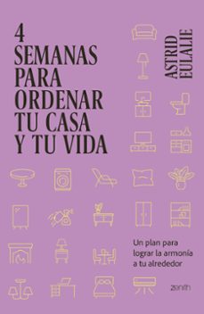 Libros gratis para descargar en línea para leer 4 SEMANAS PARA ORDENAR TU CASA Y TU VIDA PDF (Literatura española) 9788408281429 de ASTRID EULALIE