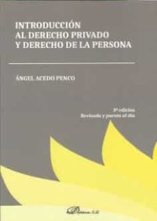 Descargar INTRODUCCION AL DERECHO PRIVADO Y DERECHO DE LA PERSONA gratis pdf - leer online