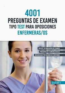 Descarga gratuita de libros kindle gratis 4001 PREGUNTAS DE EXAMEN TIPO TEST PARA OPOSICIONES ENFERMERAS/OS