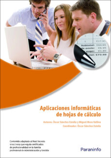 Libro descarga pdf gratis APLICACIONES INFORMATICAS DE HOJAS DE CALCULO