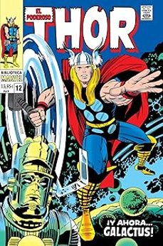 BIBLIOTECA MARVEL EL PODEROSO THOR 12 BM 101 1968-1969 ¡YA AHORA GALACTUS!
