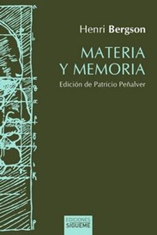Descarga gratuita de libros electrónicos ebook para c MATERIA Y MEMORIA de HENRI BERGSON 9788430120949 en español
