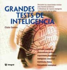 Descargar GRANDES TESTS DE INTELIGENCIA gratis pdf - leer online