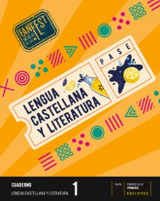 Descargar libros en linea para kindle LENGUA CASTELLANA Y LITERATURA 1º PRIMARIA CUADERNO PAUTA PROYECTO FANFEST (Spanish Edition) PDB
