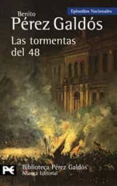 Libros en pdf para descargar gratis. LAS TORMENTAS DEL 48 (EPISODIOS NACIONALES, 31 / CUARTA SERIE) de BENITO PEREZ GALDOS in Spanish
