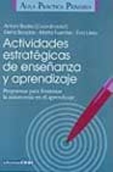 Descargar ACTIVIDADES ESTRATEGICAS DE ENSEÑANZA Y APRENDIZAJE gratis pdf - leer online