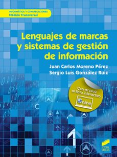 LENGUAJES DE MARCAS SISTEMAS DE INFORMACION con ISBN 9788491711759 | Casa del Libro
