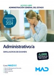 ADMINISTRATIVO/A (ACCESO LIBRE) ADMINISTRATIVO/A (ACCESO LIBRE)