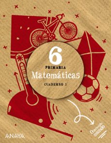 Ebooks rapidshare descargas MATEMÁTICAS 6º EDUCACION PRIMARIA CUADERNO 1 in Spanish de  9788414322369