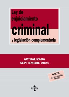 La mejor descarga de libros de texto de libros electrónicos LEY DE ENJUICIAMIENTO CRIMINAL Y LEGISLACION COMPLEMENTARIA  de  en español