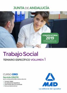Gratis para descargar bookd TRABAJO SOCIAL DE LA JUNTA DE ANDALUCÍA. TEMARIO ESPECÍFICO VOLUMEN 1 FB2 RTF iBook de NO ESPECIFICADO (Spanish Edition)