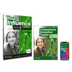 Libro en pdf para descargar gratis YOUR INFLUENCE TODAY A2 WORKBOOK, COMPETENCE EVALUATION TRACKER Y STUDENT S APP (Literatura española) de   9781380099099