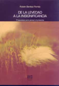 Descargar libro en ipad DE LA LEVEDA A LA INSIGNIFICANCIA (Literatura española) iBook FB2 PDB 9788494701399