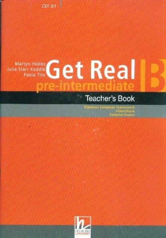 GET REAL PRE-INTERMEDIATE B PROFESOR B1 Con ISBN 9783852721309 | Casa ...