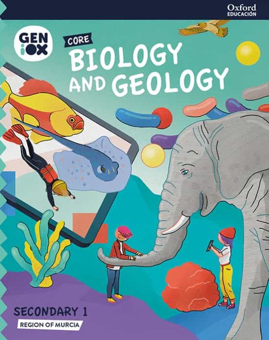 GENIOX BIOLOGY & GEOLOGY 1ºESO STUDENTS BOOK CORE (MURCIA) con ISBN