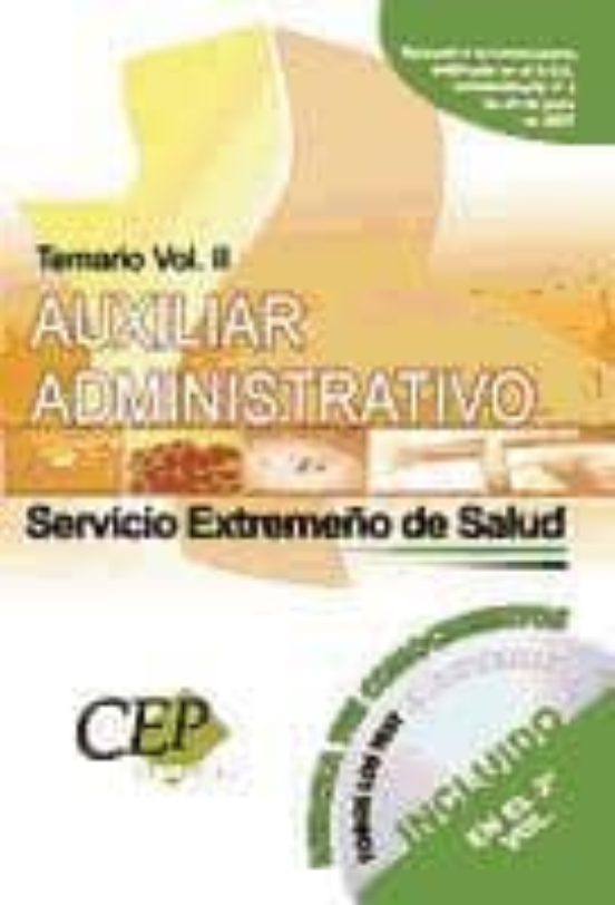 TEMARIO VOL. II. OPOSICIONES AUXILIAR ADMINISTRATIVO DEL SERVICIO