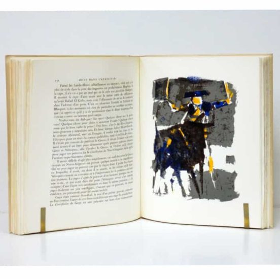 MORT DANS L'APRÈSMIDI. [MUERTE EN LA TARDE]. TRADUCTION DE RENÉ DAUMAL. LITHOGRAPHIES