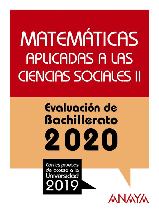 Matematicas Aplicadas A Las Ciencias Sociales Ii Evaluacion De Bachillerato 2020 Prueba 0669