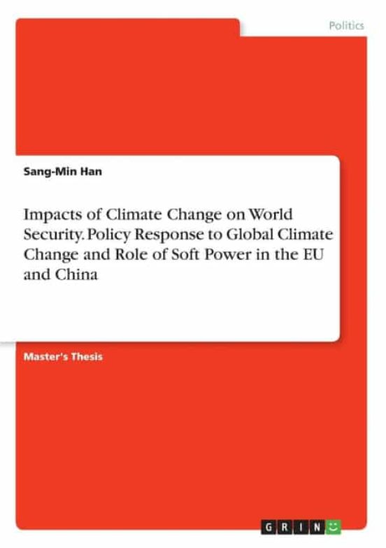 Master thesis climate change