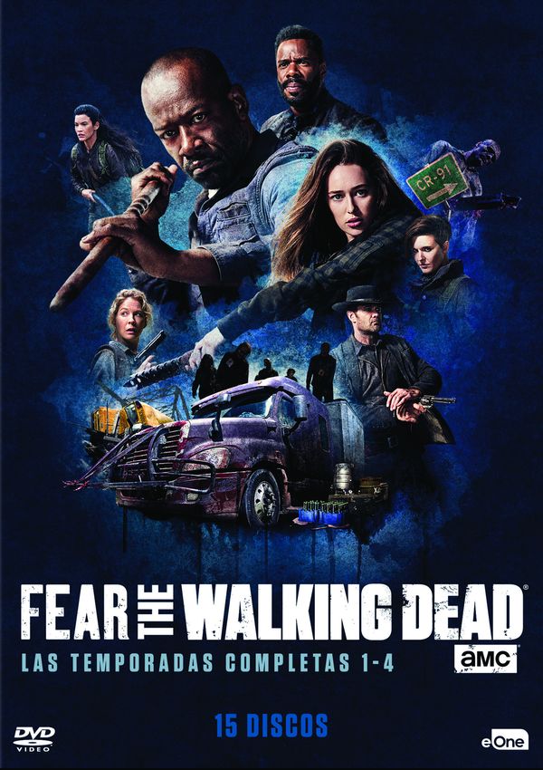 PACK FEAR THE WALKING DEAD - DVD - TEMPORADA 1 - 4 de Dave Erickson ... PACK FEAR THE WALKING DEAD - DVD - TEMPORADA 1 - 4 de Dave Erickson ...